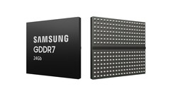 Samsung a dévoilé de nouveaux modules VRAM GDDR7 (source de l&#039;image : Samsung)