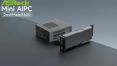 Le mini PC ASRock DeskMate X600 vous permet de connecter un eGPU sans passer par OCuLink ou USB 4 (Source de l&#039;image : JD.com [édité])