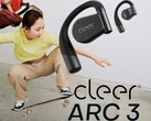 Cleer Audio dévoile les écouteurs sans fil ouverts ARC 3, dotés d'une commande d'inclinaison de la tête sans contact, d'un clip étanche, d'un son haute résolution, du Dolby Atmos et de l'AI ANC. (Source de l'image : Cleer)