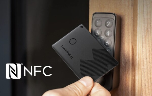 La carte SwitchBot Wallet Finder est dotée de la technologie NFC, ce qui lui permet de déverrouiller les serrures compatibles. (Source de l'image : SwitchBot).