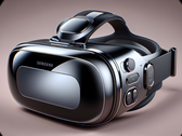 Une maquette du "casque Samsung VR". Source : Notebookcheck Notebookcheck via DALL-E 3 