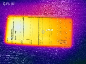 Carte thermique avant