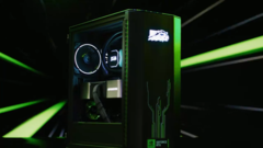 Un joueur chanceux peut gagner un PC de jeu grâce au dernier concours de Nvidia (source d&#039;image : GeForce on X)