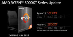 AMD a maintenu la plate-forme AM4 en vie avec deux nouveaux processeurs (image via AMD)