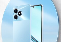 Le Realme Note 50 est doté d&#039;un boîtier particulièrement fin au design moderne. (Image : Realme)