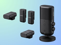 New portable and desktop wireless microphones from Sony (Image Source: Sony)