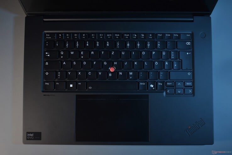 Lenovo ThinkPad P1 Gen 7 : Clavier