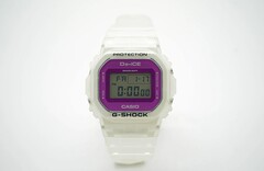 La prochaine montre Casio G-Shock DW-5600 Da-iCE collab est dotée d&#039;un boîtier et d&#039;un bracelet en résine squelette au fini mat. (Source de l&#039;image : Great G-Shock World)