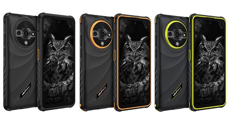 Le Ulefone Armor X31 Pro est disponible en noir classique, vert lumineux et orange rare (Source : Ulefone)