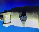 La Casio F91W, attachée au bras manipulateur d'un ROV. (Source de l'image : Watches of Espionage)