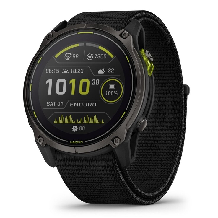 La smartwatch Garmin Enduro 3. (Source : WinFuture)