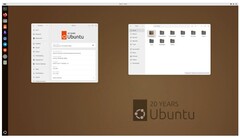 Thème de bureau anniversaire Ubuntu 24.10 &quot;Oracular Oriole&quot; (Source d&#039;image : Ubuntu)