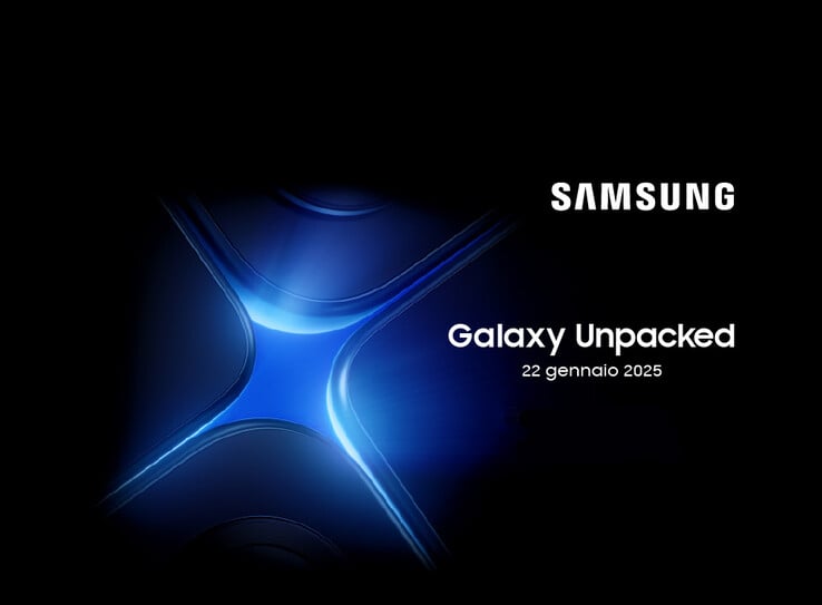 Matériel promotionnel présumé de Galaxy Unpacked (source d'image : Evan Blass sur X)