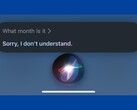 Siri semble avoir du mal à répondre à des questions simples telles que "quel mois sommes-nous ?" (Source : Guitar_Scary sur Reddit) 