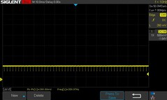 50 % de luminosité : 360 Hz PWM