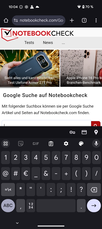 Google Pixel 9 smartphone avis notebookcheck