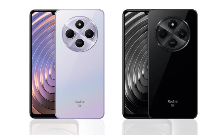 Le téléphone est disponible en noir étoilé et en violet étincelant (Image source : Redmi)