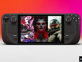 La nouvelle sélection de choix comprend Crysis 3 Remastered et Diablo IV. Illustration : Steam Deck avec la couverture de l'offre à l'écran.