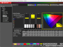 Calman ColorChecker calibré