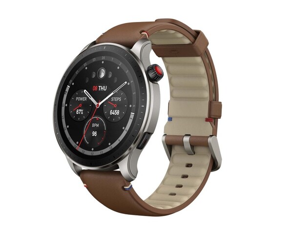 L'Amazfit GTR 4 a presque deux ans, mais elle reste une smartwatch performante. (Source : Amazfit).