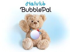 Le BubblePal est petit, ressemble à une balle et peut servir de pendentif pour la peluche préférée de l&#039;enfant (Source de l&#039;image : Haivivi)