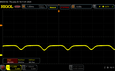 Scintillement PWM (40 % de luminosité)