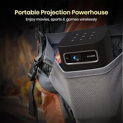 Le projecteur portable compact Pico 13 de Portronics est censé offrir une luminosité pouvant atteindre 3 500 lumens (Source : Portronics)