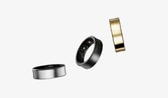 Le Samsung Galaxy Ring est disponible en argent, en or et en noir. (Source de l&#039;image : Samsung)