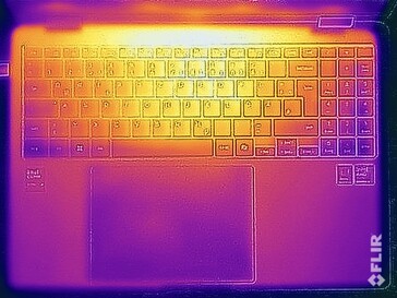 Test de résistance aux températures de surface (en haut)