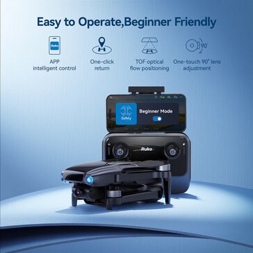 Le drone devrait être adapté aux débutants (Image source : Ruko)