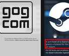 GOG a réagi de la manière la plus appropriée à la nouvelle déclaration de Valve sur les licences. (Source de l'image : Valve / GOG - édité)