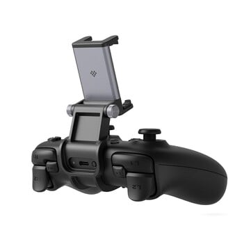 Le 8BitDo Mobile Clip permet aux utilisateurs d'attacher leurs smartphones Android à la manette Ultimate 2 Wireless. (Source de l'image : 8BitDo)