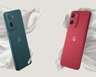 Le Moto G05 est disponible en rouge prune et en vert forêt (Image source : Motorola)