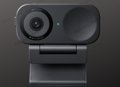 Image divulguée de la webcam Insta360 Link 2(C) (Source de l&#039;image : @Quadro_News via X/Twitter)