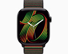 Apple montre avec cadran Unity Rhythm et ceinture Black Unity (Image source : Apple)