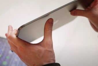 l'iPad Pro 2024 13 pouces après les premiers tests de pliage.