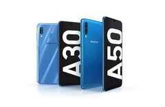 Les modèles Galaxy A30 et Galaxy A50 ont été les premiers à être commercialisés après la consolidation de la gamme de milieu de gamme de Samsung. (Source de l&#039;image : Samsung)