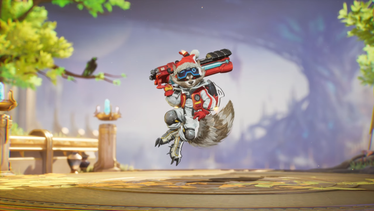 Le skin festif de Rocket Raccoon à venir...