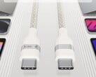 Le câble USB-C à USB-C d'Anker (240 W, tressé) est disponible en deux longueurs. (Source de l'image : Anker)
