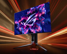 Le ROG Swift OLED PG27AQDP n'a pas de finition brillante. (Source de l'image : ASUS)