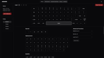 Le configurateur de WebHMK dispose d'un mode démo, et le logiciel semble assez intuitif et facile à utiliser. (Source de l'image : WebHMK)