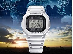 La G-Shock GW-5000HS-7 est proposée dans un blanc éclatant (source : Casio)