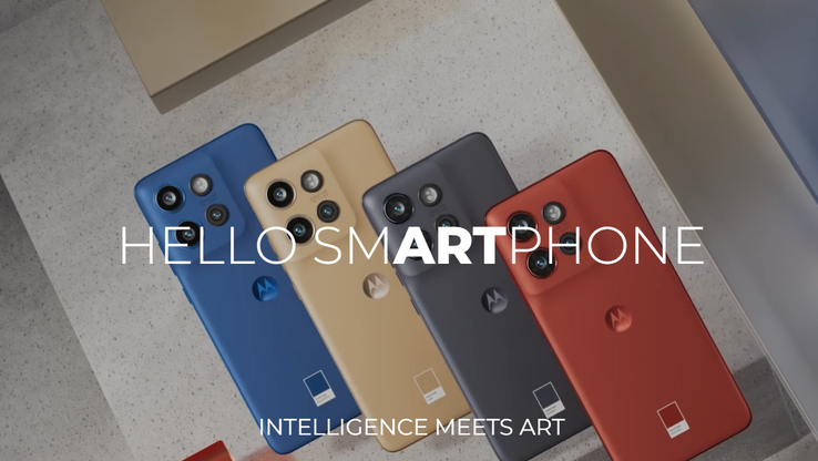 Le Edge 50 Neo en 4 couleurs. (Source : Motorola IN)