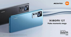 Le Xiaomi 12T. (Source : MediaTek)