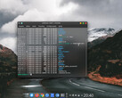 Bureau de Br OS avec une fenêtre de terminal (Image source : Br OS)