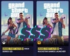 Liste présumée de GTA 6 pour console et PC sur la vitrine Loaded (éditée).