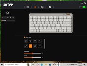 Lofree Key Mapper lighting