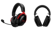 Le casque de jeu sans fil HyperX Cloud III S est disponible en rouge et en noir. (Source de l&#039;image : HyperX)