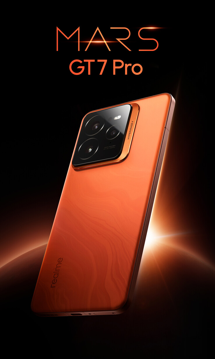 Realme GT7 Pro Mars Exploration Edition (Image source : Realme)