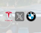 Le compte de médias sociaux de BMW a supprimé son éloge de la FSD de Tesla après que Tesla ait répondu de manière ludique à cet éloge. (Image source : Tesla - Edited)